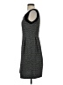 Max and Cleo Chevron-herringbone Gray Casual Dress Size 4 - photo 5