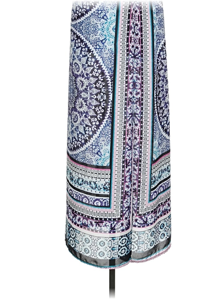 Pre-owned Express Outlet Casual Skirt In Blue