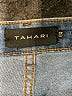 Tahari Solid Blue Jeans Size 16w - photo 4