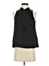 Love, Bonito 100% Polyester Black Sleeveless Blouse Size 4 - photo 1