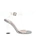 PrettyLittleThing Silver Sandals Size 7 - photo 1