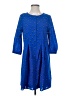 Assorted Brands 100% Polyester Blue Casual Dress Size S - photo 1