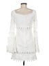 Alexis 100% Polyester White Cocktail Dress Size M - photo 2