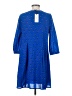 Assorted Brands 100% Polyester Blue Casual Dress Size S - photo 2