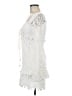 Alexis 100% Polyester White Cocktail Dress Size M - photo 5