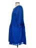 Assorted Brands 100% Polyester Blue Casual Dress Size S - photo 5
