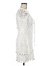 Alexis 100% Polyester White Cocktail Dress Size M - photo 4