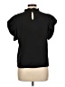 Assorted Brands Black Short Sleeve Blouse Size L - photo 2