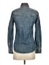 J.Crew 100% Cotton Blue Long Sleeve Button-Down Shirt Size 00 - photo 2