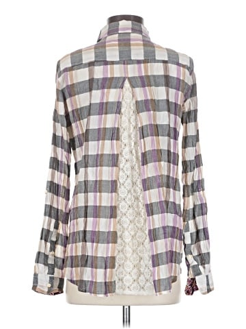 Isabella Sinclair Long Sleeve Button-Down Shirt (view 2)