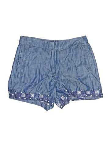 Kaari Blue Denim Shorts (view 1)