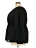 Torrid 100% Polyester Black Long Sleeve Blouse Size 3X Plus (3) - photo 5