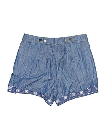 Kaari Blue Denim Shorts (view 2)