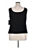 Alex Evenings Black Sleeveless Top Size 1X - photo 2