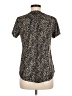 Juniper + Lime Animal Print Black Short Sleeve Blouse Size M (petite) - photo 2