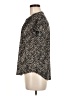 Juniper + Lime Animal Print Black Short Sleeve Blouse Size M (petite) - photo 5