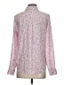 C. Wonder Animal Print Pink Long Sleeve Blouse Size S - photo 2