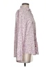 C. Wonder Animal Print Pink Long Sleeve Blouse Size S - photo 4
