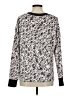 Joyspun Animal Print Ivory Pullover Sweater Size M - photo 2