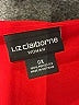 Liz Claiborne 100% Polyester Red 3/4 Sleeve Blouse Size 0X - photo 7