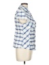 Unbranded Blue Short Sleeve Blouse Size L - photo 4