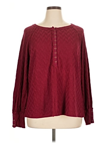 Caffé Marrakesh Long Sleeve Henley (view 1)
