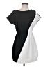 Aqua Color Block Black Casual Dress Size S - photo 1