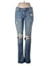 BCBGeneration 100% Cotton Hearts Blue Jeans Size 26 waist - photo 1