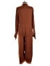 Assorted Brands 100% Polyester Brown Jumpsuit Size L - photo 2