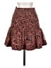 A.L.C. 100% Silk Paisley Red Silk Skirt Size 2 - photo 1