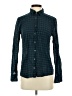 J.Crew Argyle Teal Long Sleeve Button-Down Shirt Size 4 - photo 1