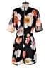 GB 100% Polyester Floral Black Romper Size M - photo 2