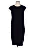 Max Mara Solid Black Casual Dress Size 6 - photo 1
