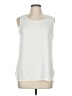 Halogen 100% Polyester Ivory Sleeveless Blouse Size M - photo 1