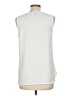 Halogen 100% Polyester Ivory Sleeveless Blouse Size M - photo 2