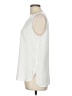 Halogen 100% Polyester Ivory Sleeveless Blouse Size M - photo 5