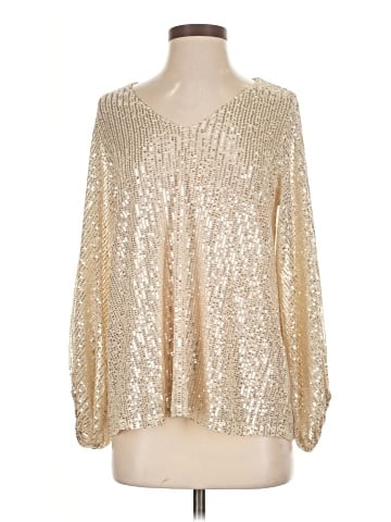 Vine & Love Long Sleeve Blouse (view 1)