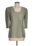 St. John Collection Chevron-herringbone Green Blazer Size 8 - photo 1
