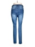 Shein Curve Hearts Blue Jeans Size 0X - photo 2
