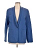 Coldwater Creek Blue Silk Blazer Size 8 - photo 1