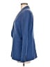 Coldwater Creek Blue Silk Blazer Size 8 - photo 5