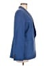 Coldwater Creek Blue Silk Blazer Size 8 - photo 4