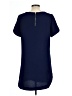 Mittoshop 100% Polyester Solid Blue Casual Dress Size L - photo 2