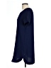 Mittoshop 100% Polyester Solid Blue Casual Dress Size L - photo 5