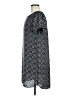 DR2 100% Polyester Print Gray Casual Dress Size M - photo 5