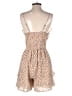 Japna 100% Polyester Polka Dots Tan Romper Size S - photo 2