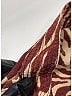 Zimmermann 100% Silk Animal Print Brown Burgundy Kimono Size 8 (2) - photo 13