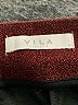 Vila Tweed Burgundy Dress Pants Size M - photo 3