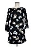 Loveappella Print Black Casual Dress Size M - photo 1