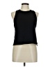 Athleta 100% Polyester Black Sleeveless T-Shirt Size M - photo 1